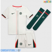 Camisa de time de futebol Chelsea Estevao Willian #41 Replicas 2º Equipamento Infantil 2025-26 Manga Curta (+ Calças curtas)